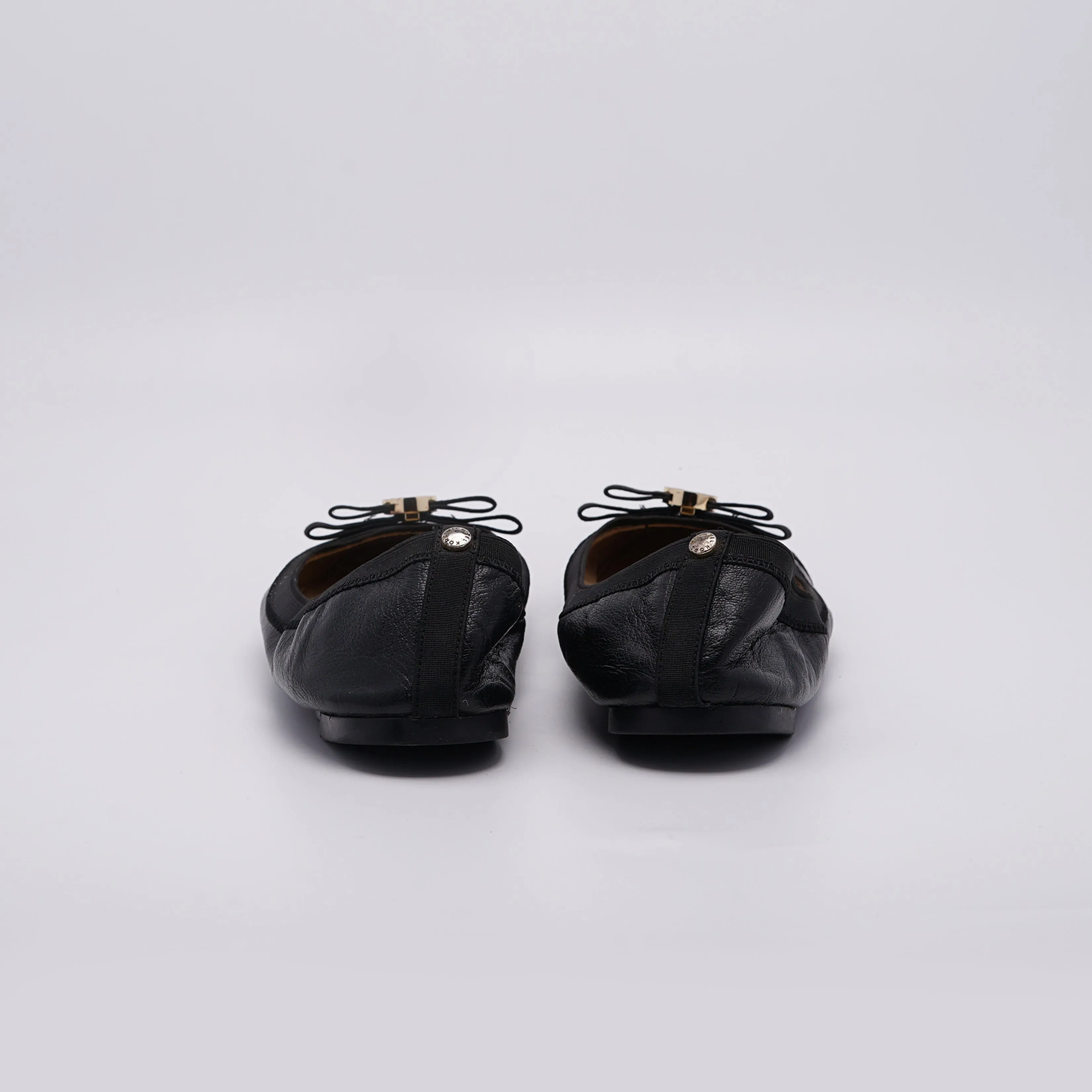 Michael Kors Women's Dixie Black Leather Pumps